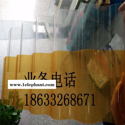 安国透明瓦价格 安国采光瓦厂家 FRP采光板 玻璃钢树脂瓦 雨棚阳台防护 960型图3