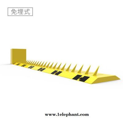 和至/ 全自动电动免埋式拦截**路障机减速带式无线遥控拦截**/全钢材质免埋路障机/扎胎/爆胎/ 道闸联动路障机 1图3