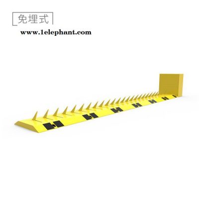 和至/ 全自动电动免埋式拦截**路障机减速带式无线遥控拦截**/全钢材质免埋路障机/扎胎/爆胎/ 道闸联动路障机 1图6