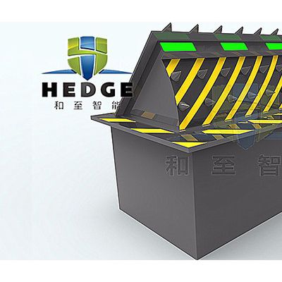 和至智能1 国标钢液压路障机. 监狱专用液压翻转路障机.市政防冲撞墙， 升降阻车墙。 工业翻转板路障机图3