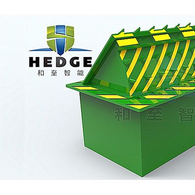 和至智能1 国标钢液压路障机. 监狱专用液压翻转路障机.市政防冲撞墙， 升降阻车墙。 工业翻转板路障机图2