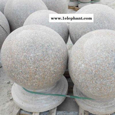 达瑞小区公园路障石球花岗岩路障挡车球颜色厂家供应图5