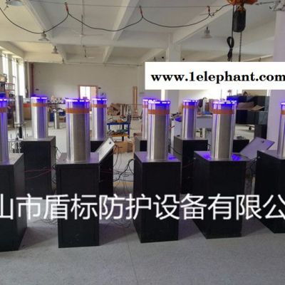 LED灯遥控升降柱,交通道路安全不锈钢遥控液压升降柱,全自动升降挡车路桩,阻车路障图8