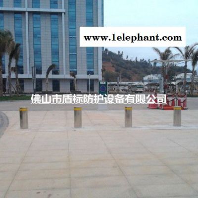 LED灯遥控升降柱,交通道路安全不锈钢遥控液压升降柱,全自动升降挡车路桩,阻车路障图7
