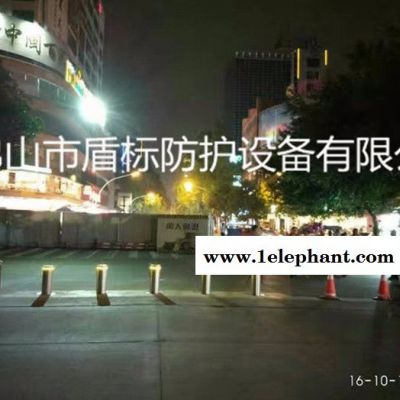 LED灯遥控升降柱,交通道路安全不锈钢遥控液压升降柱,全自动升降挡车路桩,阻车路障图4