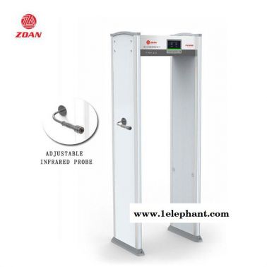 专业供应测温安检门_ZA3000红外测温门_测温安检门_现货供应_防疫测温门