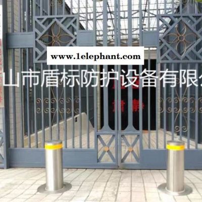 停车场智能遥控升降柱价格,小区门口自动升降挡车路桩,防撞升降地柱,交通警示路障图7