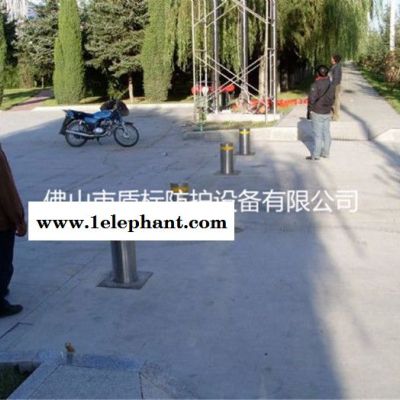 停车场智能遥控升降柱价格,小区门口自动升降挡车路桩,防撞升降地柱,交通警示路障图3