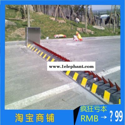 智能自动升降路障厂 拦路扎胎爆胎器图8