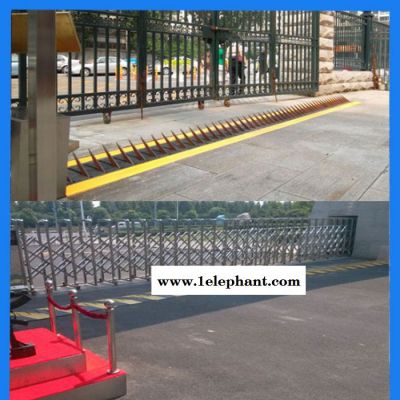 智能自动升降路障厂 拦路扎胎爆胎器图6