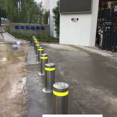 深圳厂家供应电动液压升降柱 自动升降路桩 路障 遥控范围广 停电可手动升降 安全防水 防撞 高承重图2