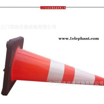 路锥路障90cmPVC交通路障 雪糕筒 路障锥 加重1米高橡图2