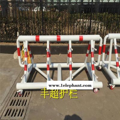定做交通拒马 阻车路障 防冲撞移动铁马图5