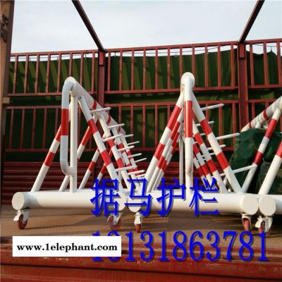 定做交通拒马 阻车路障 防冲撞移动铁马图4