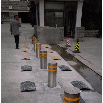 深圳**液压翻板路障机图5