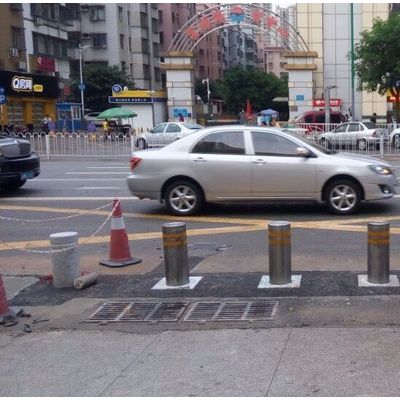 深圳**液压翻板路障机图4