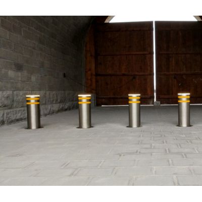 全自动液压防暴阻车路障升降桩升降柱气动升降柱自动升降柱防撞柱升降路桩图3