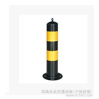 供应钢管警示防撞柱加厚固定路桩锁 铁挡车立柱护栏路障墩  批发价图3