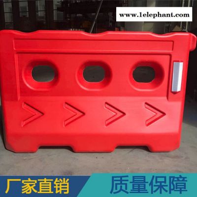 护栏厂家现货700*1300吹塑水马 可移动隔离墩 道路工程临时路障图4
