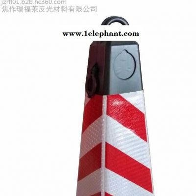 供应山东反光路锥 生产厂家 塑料方锥价格 路障厂家 反光塑料方锥供应商图6