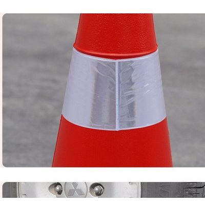 反光塑料圆路锥 50cm雪糕筒/桶 路障锥筒 警示锥形桶交通设施告示图3