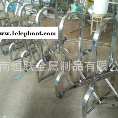 不锈钢高速公路路障 防撞伸缩护栏 马路交通活动式道路护栏图3