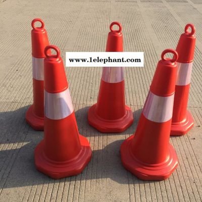 塑料提环圆锥 路障 反光锥 雪糕筒 防撞设施 壹路通交通 修改 路锥图3