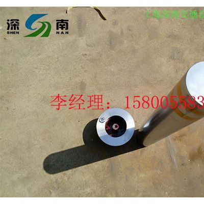 物业出入口分流路桩,应急分流可移动不锈钢路桩,可移动的路障图5