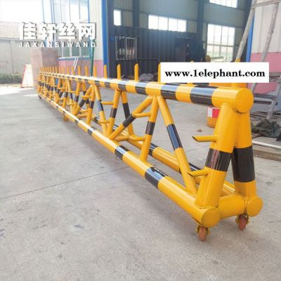 拒马路障可移动护栏军绿色**拦车路障阻车器带刺防冲撞护栏图3