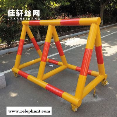 拒马路障可移动护栏军绿色**拦车路障阻车器带刺防冲撞护栏图2