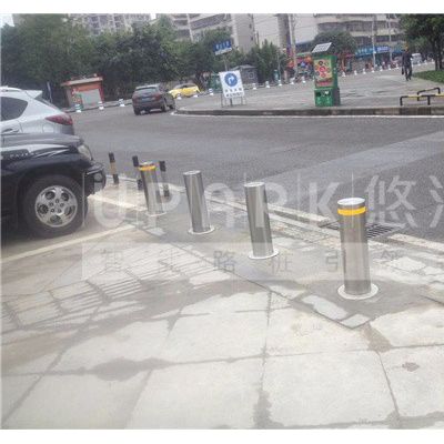 UPARK自动升降柱自动升降路桩液压防撞柱自动升降路障**图4