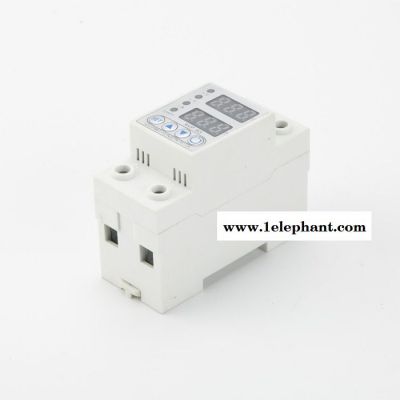 直销 可调自复式过欠压 ZY-63A/2P过电流保护器 智能双闪自动复位开关图3