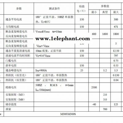 杭州国晶电焊机/变频器可用整流管模块MDC300-16图3