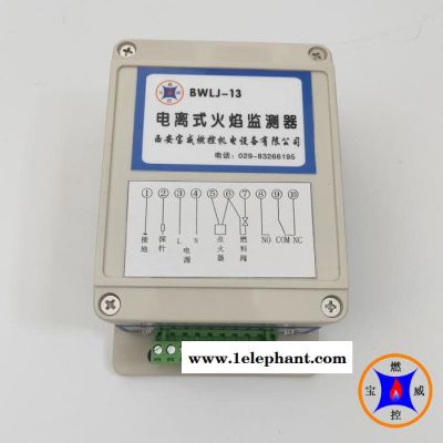 宝威燃控BWLJ-13 电离式火焰检测器 离子火焰探测器图3