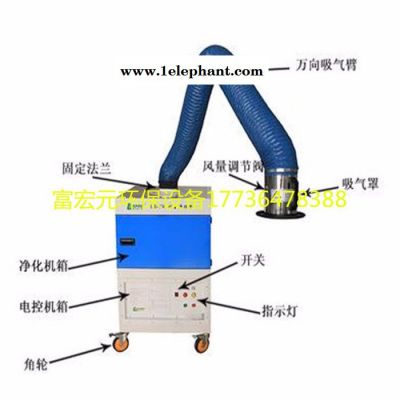电焊机 烟尘烟雾除尘器中央 空气净化器除尘除烟净化设备图4