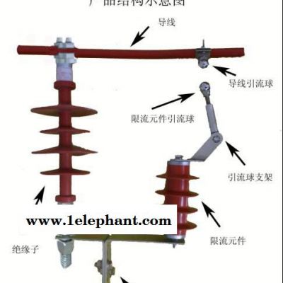 线路绝缘子防雷过电压保护器|10KV线路用避雷器|过电压专家