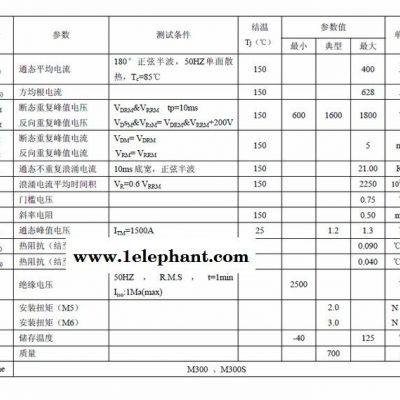 供应杭州国晶MDC400整流管模块适用于交直流电机控制、电机软起动、电焊机、变频器图3