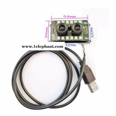 东海之家DH-L808 USB接口双目摄像头模组200万高清活体检测人脸识别可见光近红外图2