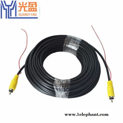 10米RCA莲花头AV触发线 车载倒车摄像头视频线图4
