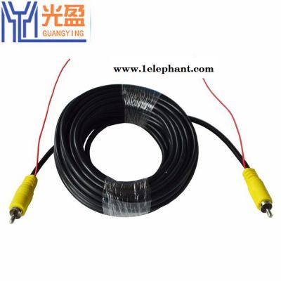 10米RCA莲花头AV触发线 车载倒车摄像头视频线图5