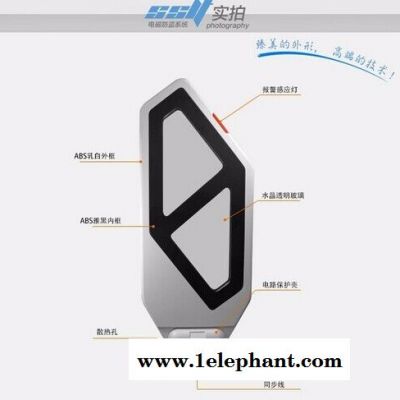 图书馆安检门图书防盗检测天线图书馆电磁波防盗系统图8