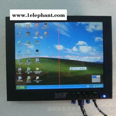 供应7寸显示器，金属外壳 ，VGA/AV/BNC 3路视频，4：3显示调试摄像头图5