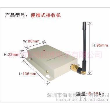 海顺博HS-123W1.2G模拟微型无线视频监控设备 1.2G微型无线视频监控传输设备无线摄像头传输器