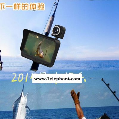 可视钓鱼竿 可视探鱼器 水下摄像头监视器套装 沉钓浮钓视频钓图2