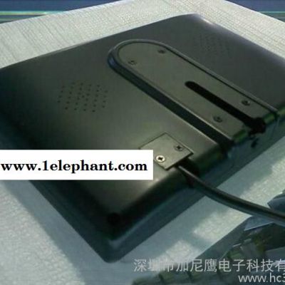 供应加尼鹰7寸显示器 液晶高清安防调试摄像头/1路视频 2路电源 宽电压图3