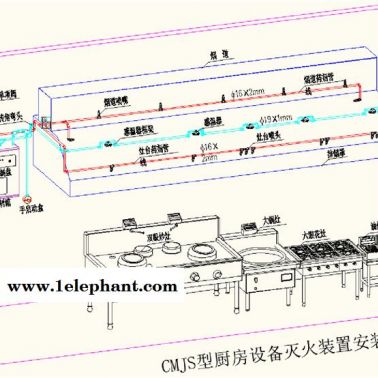 广东振兴消防-黄埔区厨房自动灭火系统装置批发公司