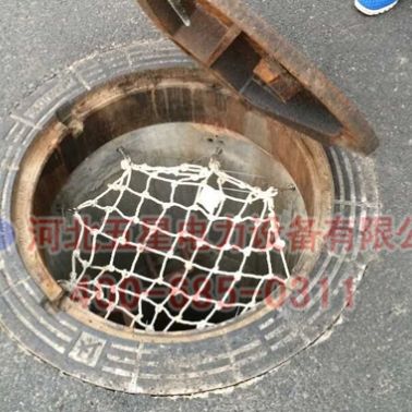 窨井防护网安装工程 耐腐蚀的防坠网