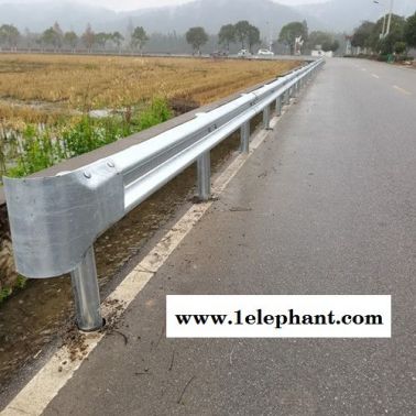 贵州公路波形护栏板乡村路防撞护栏浅绿护栏等色号