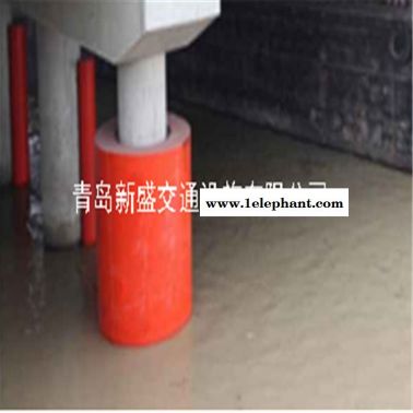 桥洞隧道用黑黄相间醒目提示反光防撞设施