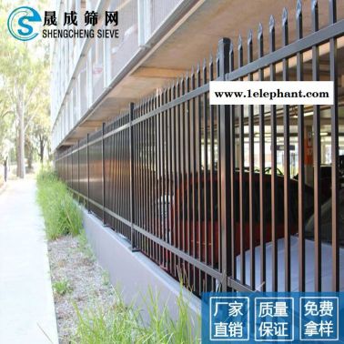 佛山市政公园锌钢围栏价格 小区铁艺护栏现货 学校防攀爬围栏